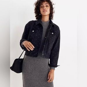 Madewell Black Jean Jacket New w/ Tags - Size L
